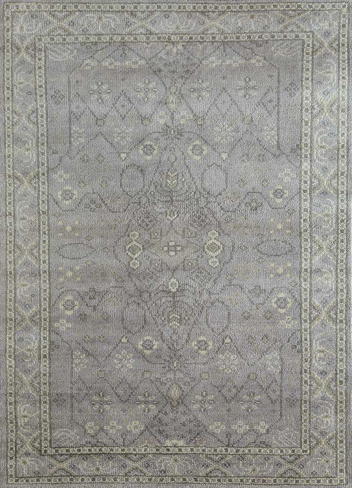 Tapis en laine - 360 x 270 cm - gris