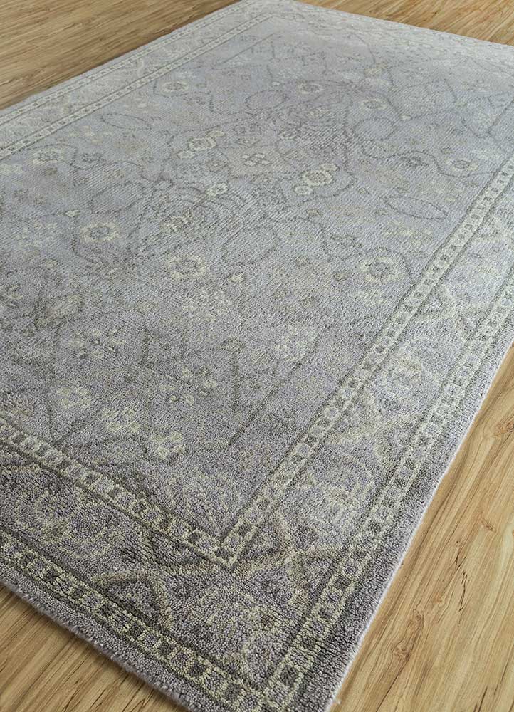 Tapis en laine - 360 x 270 cm - gris