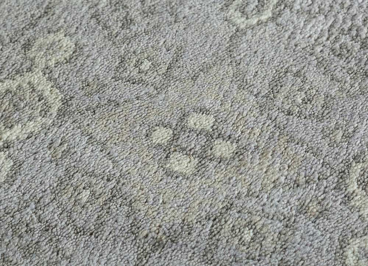 Tapis en laine - 360 x 270 cm - gris