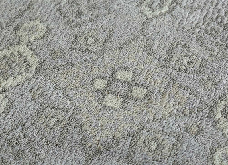 Tapis en laine - 360 x 270 cm - gris