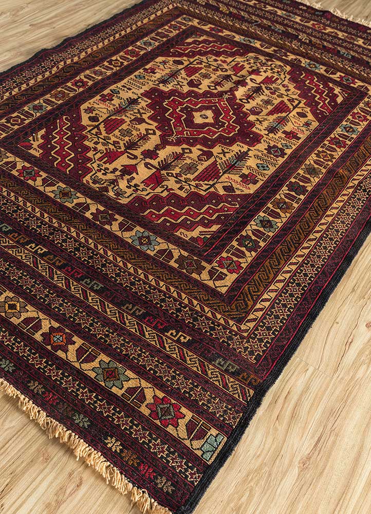 Tapis Kelim - Oriental - 180 x 120 cm - orange
