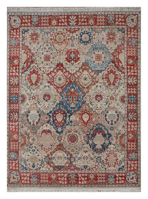 Tapis en laine - 300 x 240 cm - orange