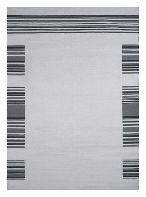 Tapis en laine - 240 x 150 cm - gris clair