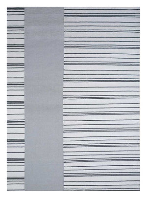 Tapis en laine - 240 x 150 cm - gris clair