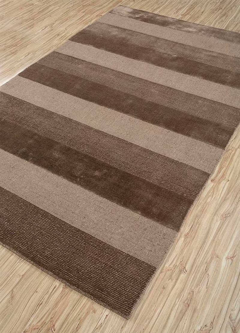 Tapis design - 180 x 120 cm - marron