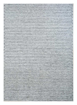 Tapis en laine - 300 x 240 cm - gris