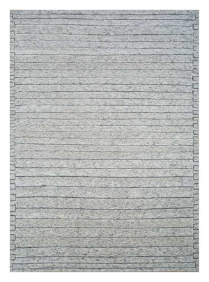 Tapis en laine - 300 x 240 cm - gris