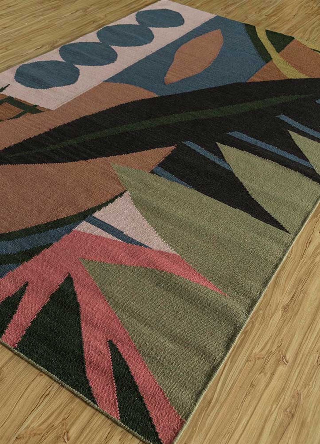 Tapis en laine - 270 x 180 cm - multicolore