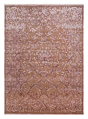 Tapis en laine - 300 x 240 cm - rouge clair
