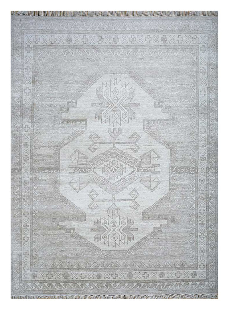 Tapis en laine - 300 x 240 cm - gris clair