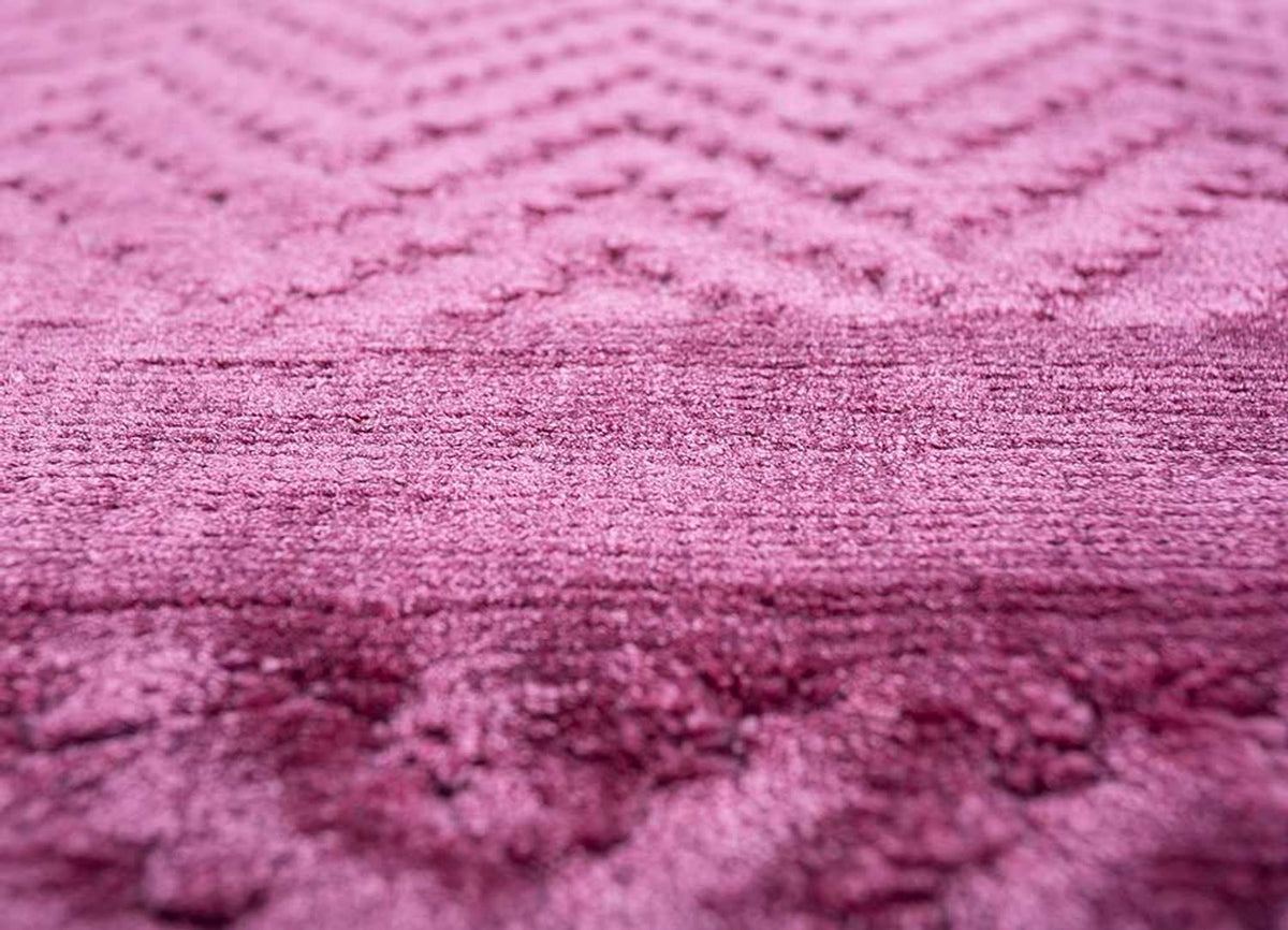 Tapis en viscose - 240 x 150 cm - violet
