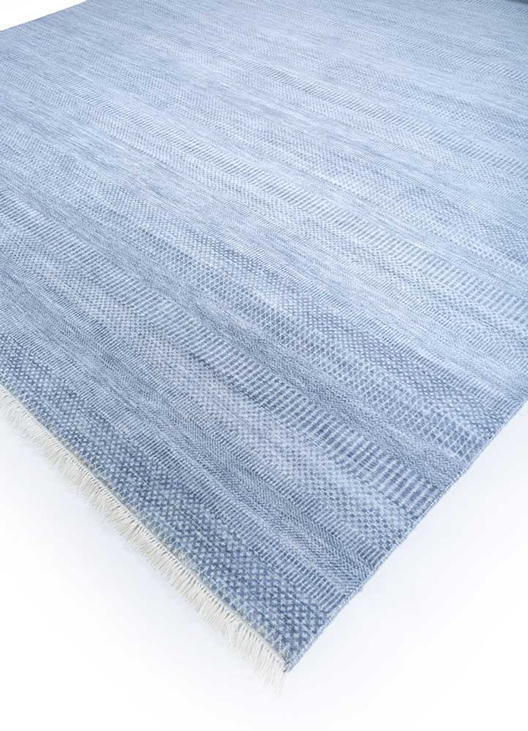 Tapis en laine - 360 x 270 cm - bleu