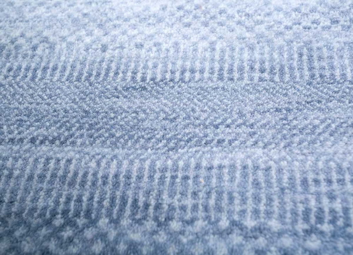 Tapis en laine - 360 x 270 cm - bleu