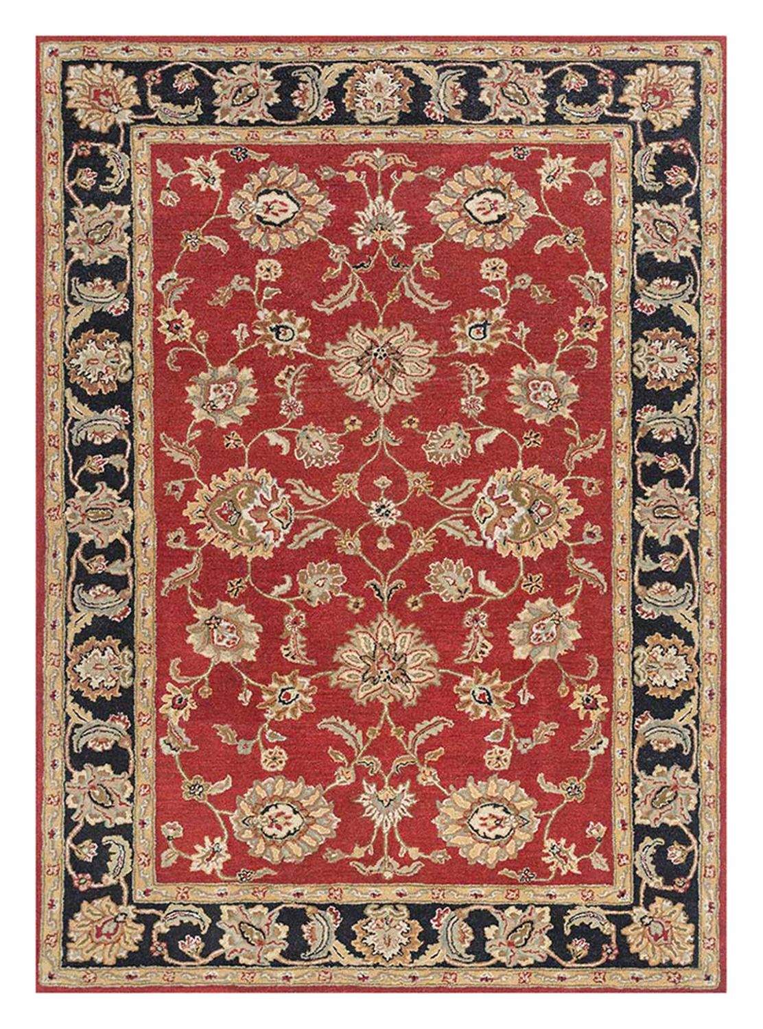 Tapis en laine - 450 x 360 cm - orange