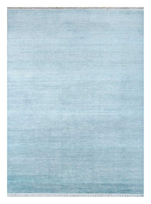 Tapis en laine - 300 x 240 cm - bleu clair