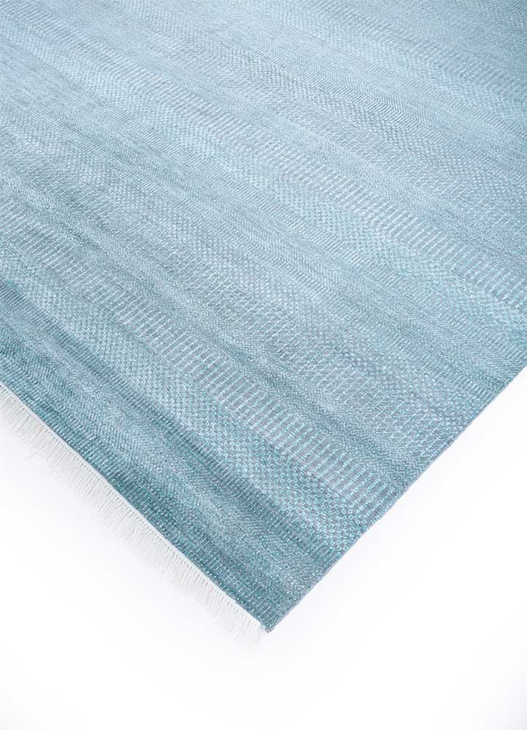 Tapis en laine - 300 x 240 cm - bleu clair