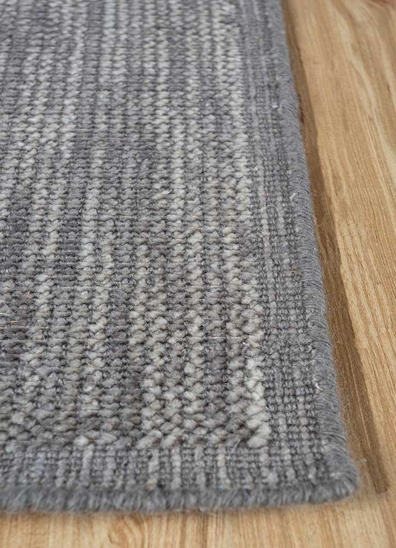 Tapis en laine - 240 x 150 cm - gris