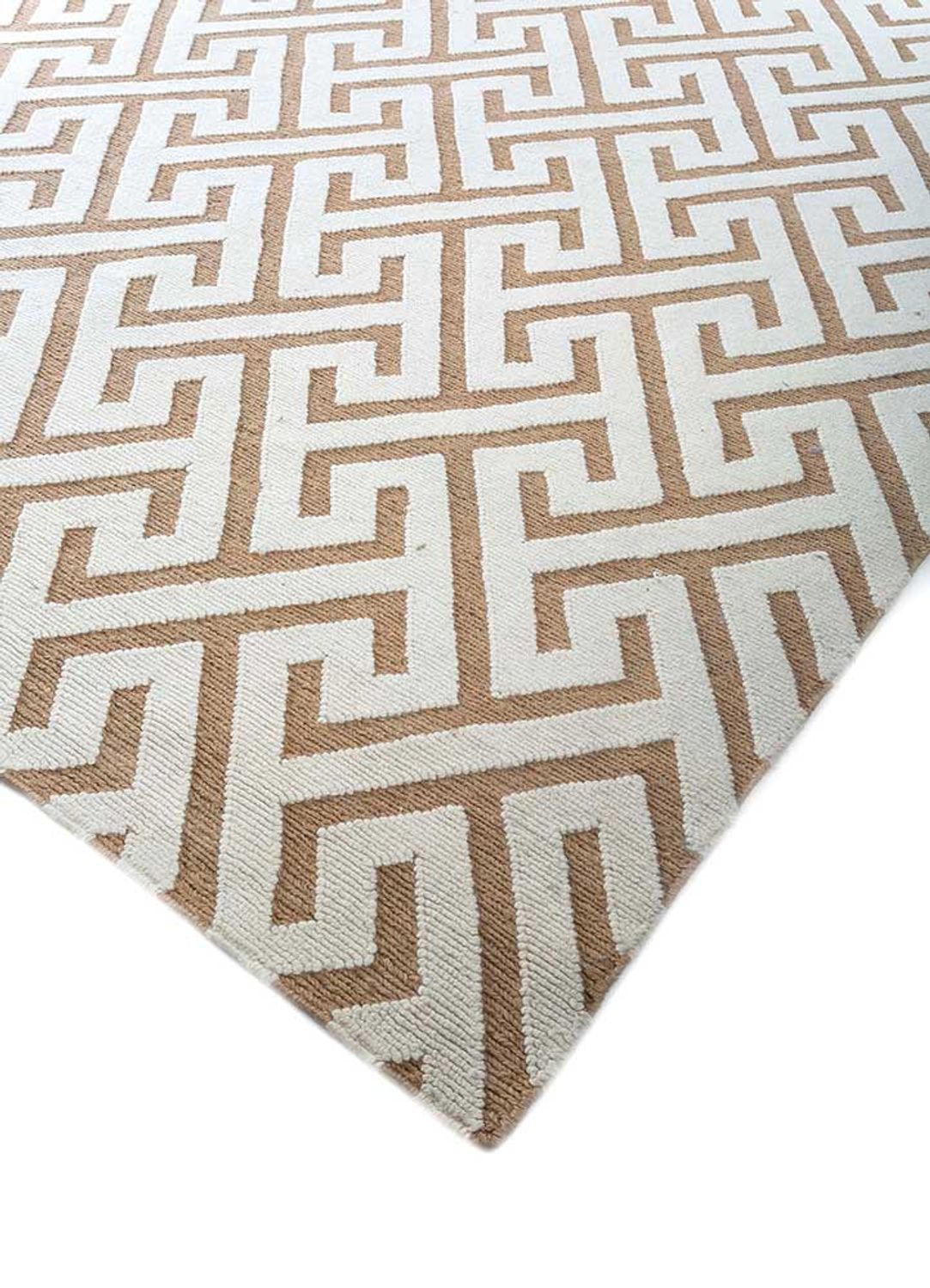 Tapis en laine - 465 x 390 cm - beige