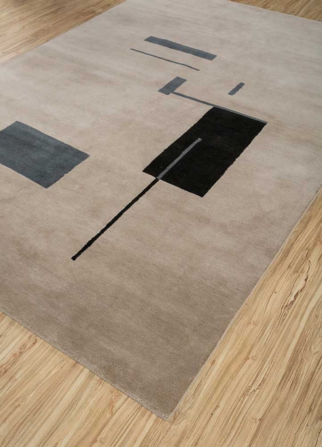 Tapis en laine - 300 x 240 cm - camel