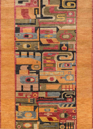 Tapis en laine - 270 x 180 cm - orange