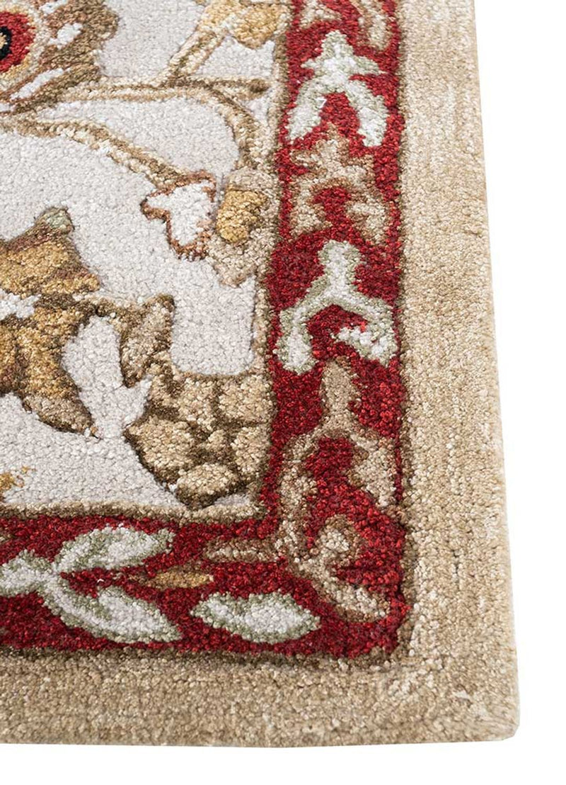 Tapis en laine - 270 x 180 cm - crème