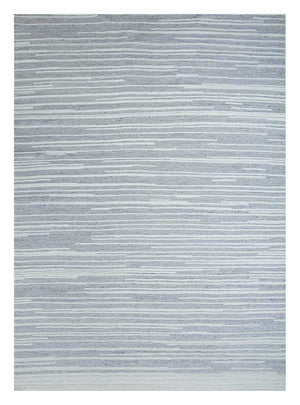 Tapis en laine - 300 x 240 cm - gris clair