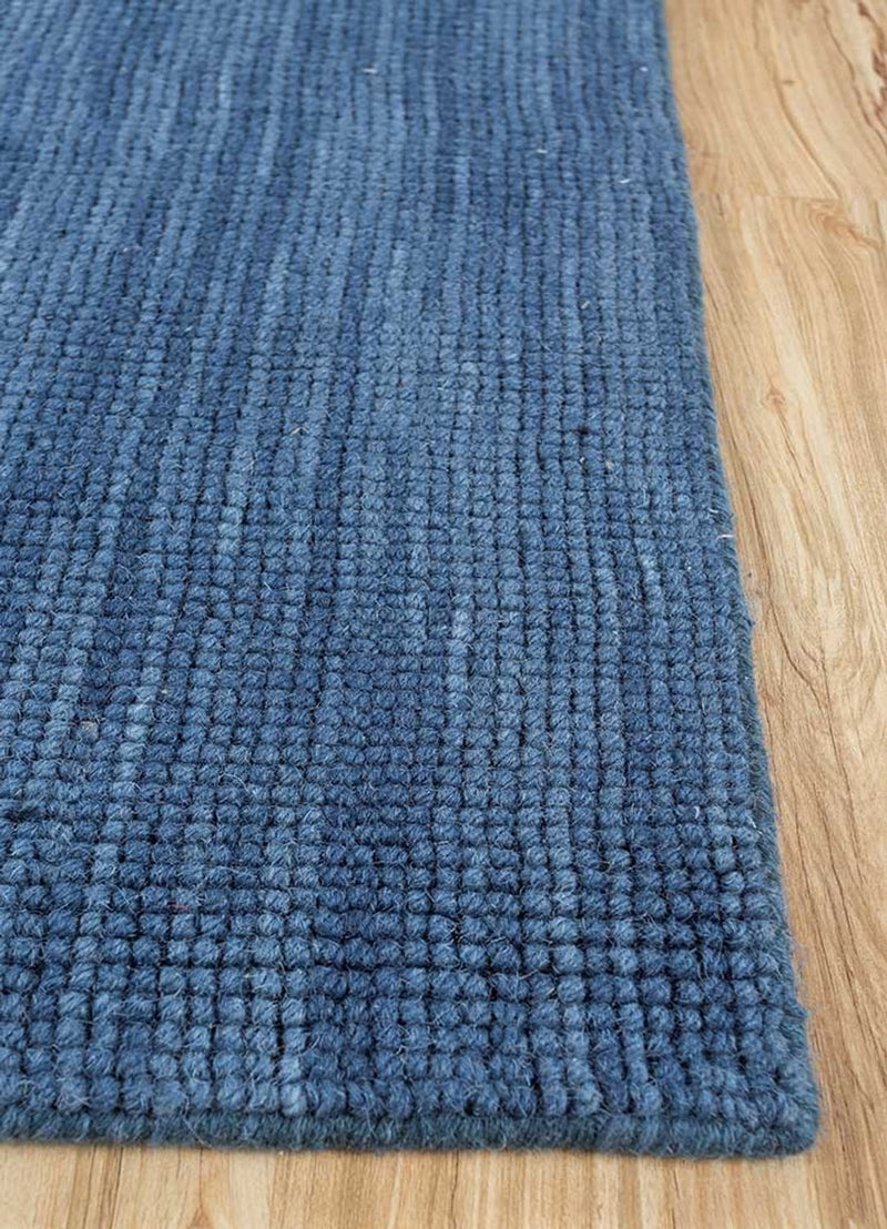 Tapis en laine - 300 x 240 cm - bleu