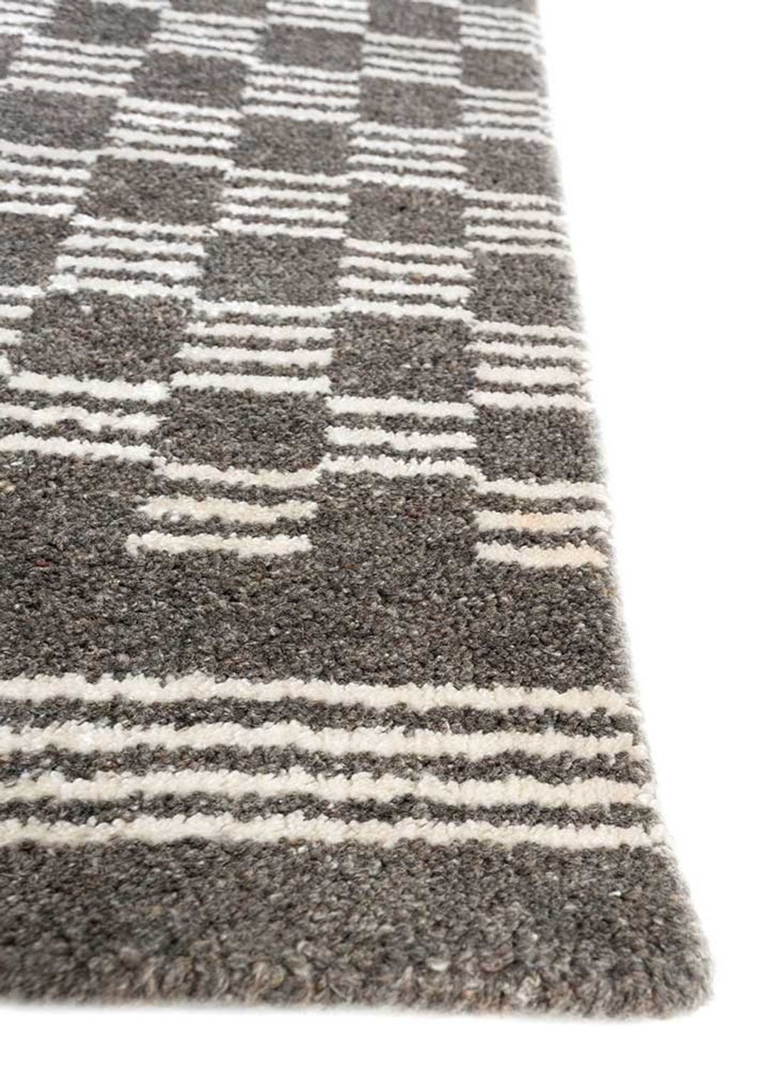 Tapis - 300 x 240 cm - noir et blanc