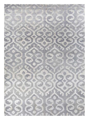Tapis en laine - 390 x 270 cm - gris clair