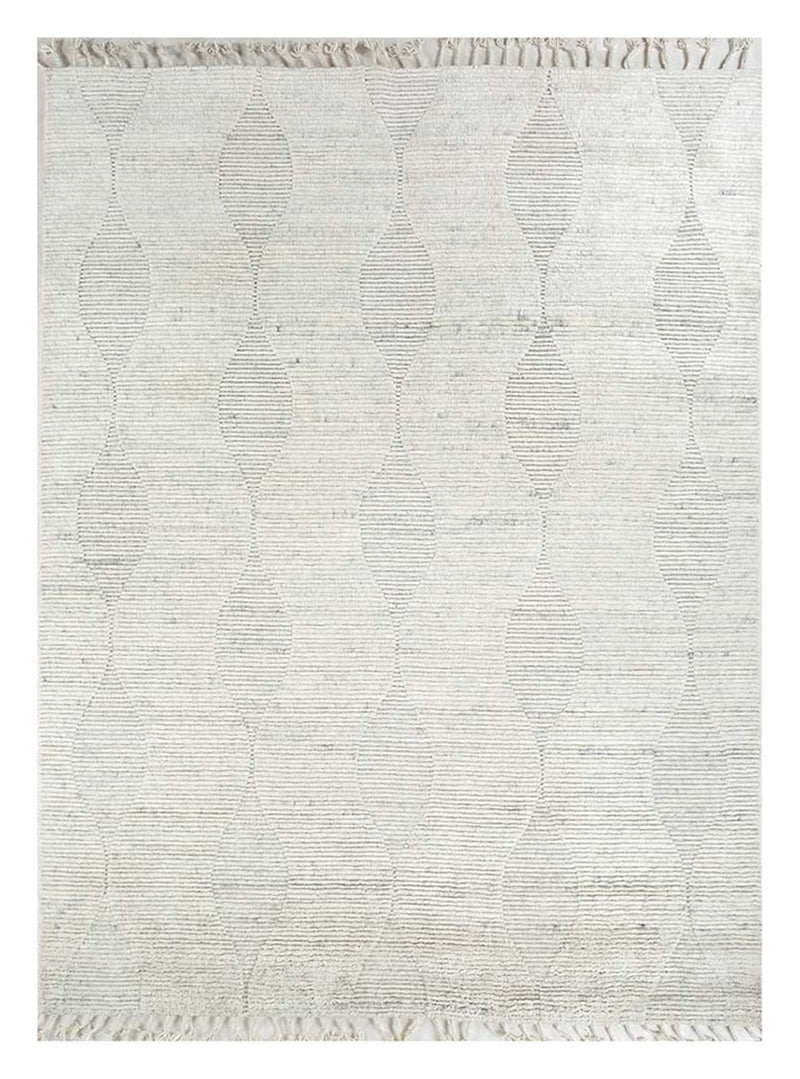 Tapis en laine - 300 x 240 cm - crème