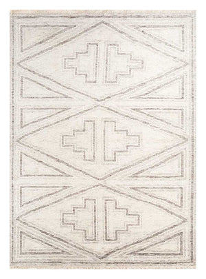 Tapis en laine - 300 x 240 cm - crème