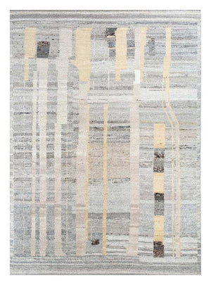 Tapis en laine - 300 x 240 cm - gris clair