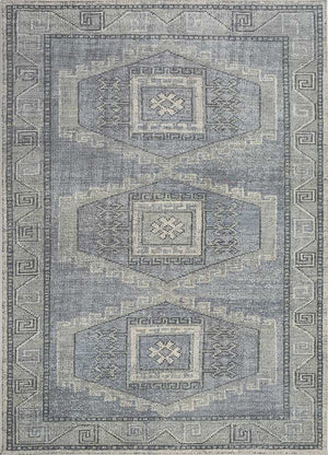 Tapis en laine - 240 x 150 cm - gris