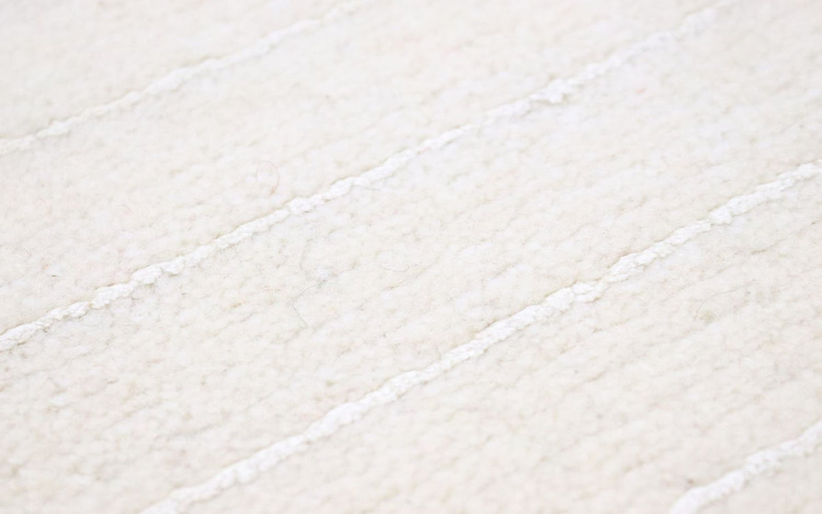 Tapis de couloir Tapis Népalais - 280 x 88 cm - beige