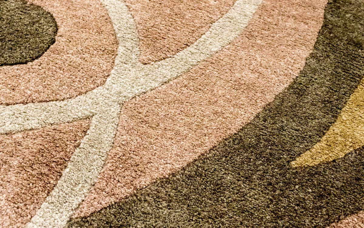 Tapis Népalais - 178 x 119 cm - marron
