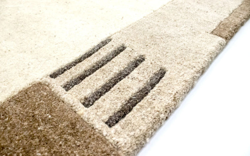 Tapis Népalais - 174 x 122 cm - beige