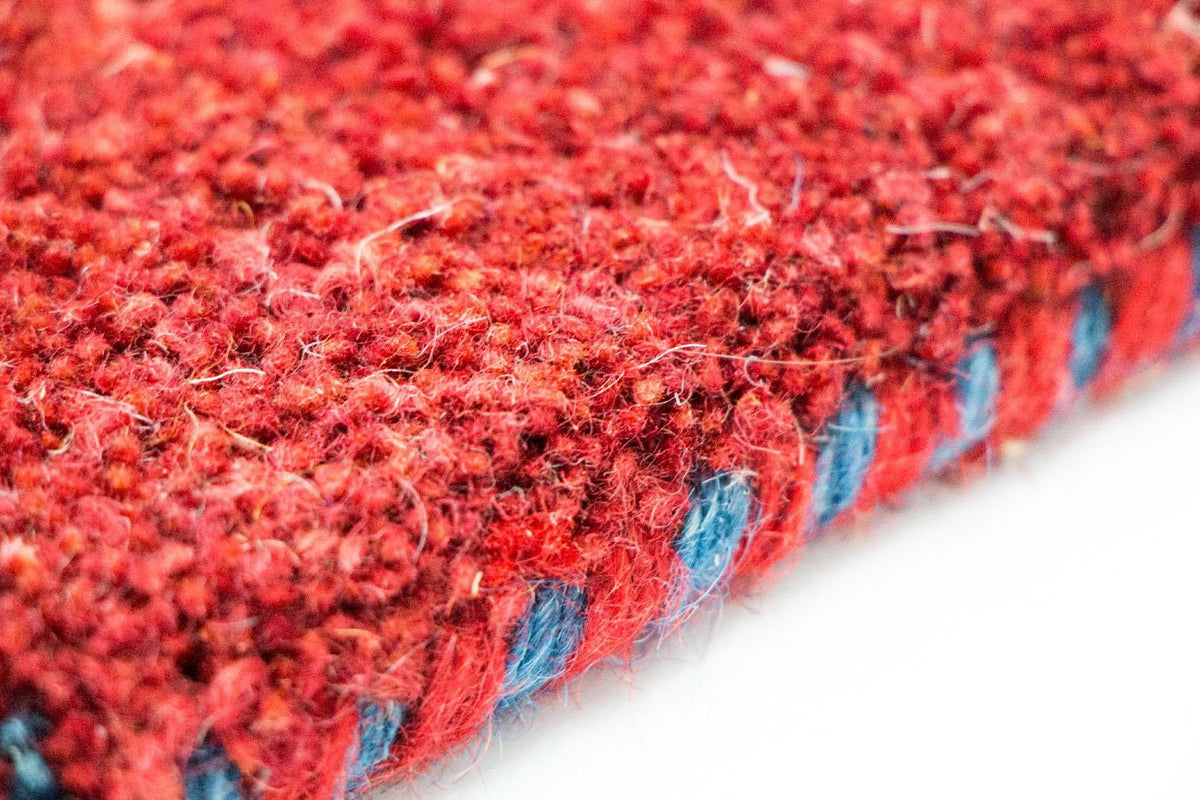 Tapis Gabbeh - Indus - 248 x 168 cm - rouge