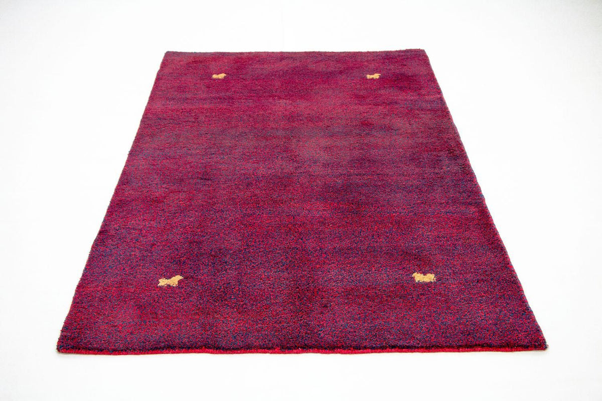 Tapis Gabbeh - Indus - 205 x 140 cm - rose