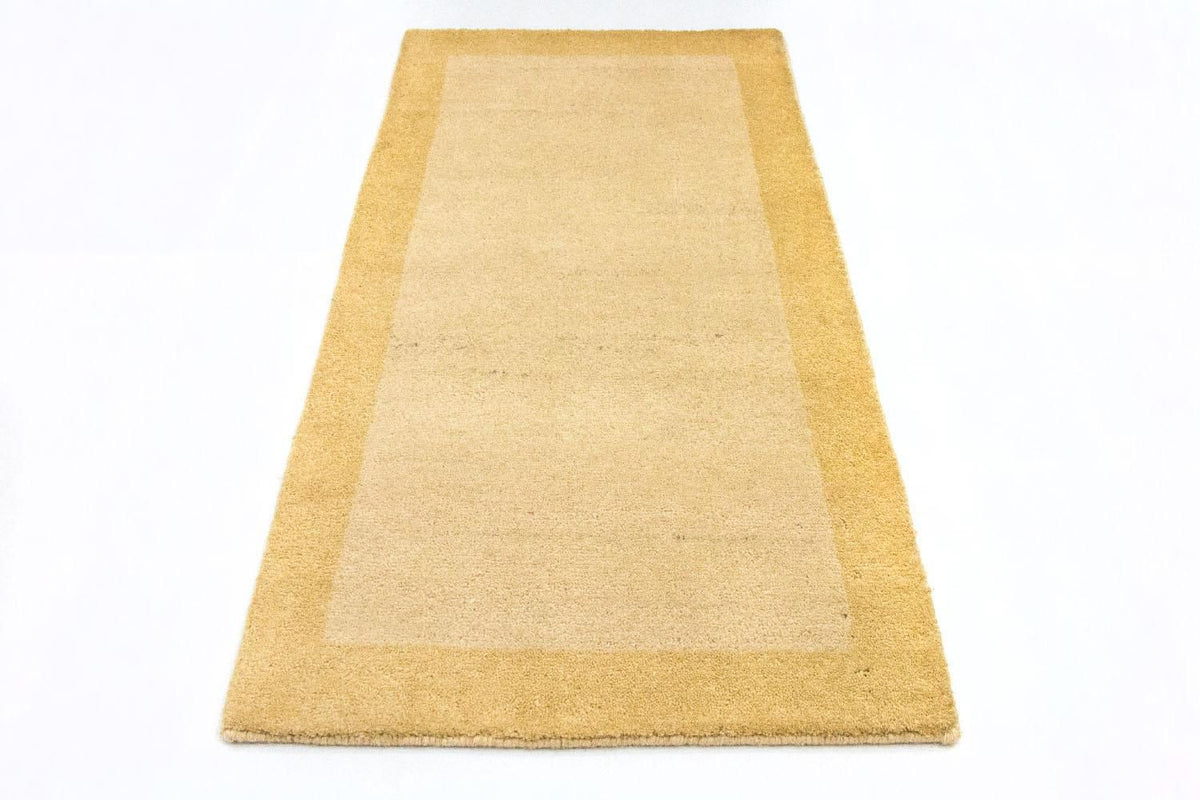 Tapis Gabbeh - Indus - 140 x 70 cm - beige