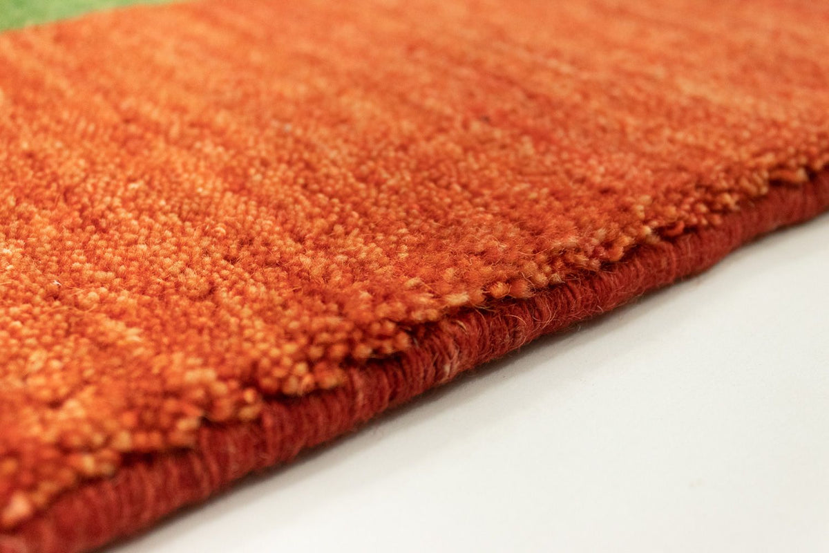 Tapis Gabbeh - Indus - 180 x 120 cm - vert