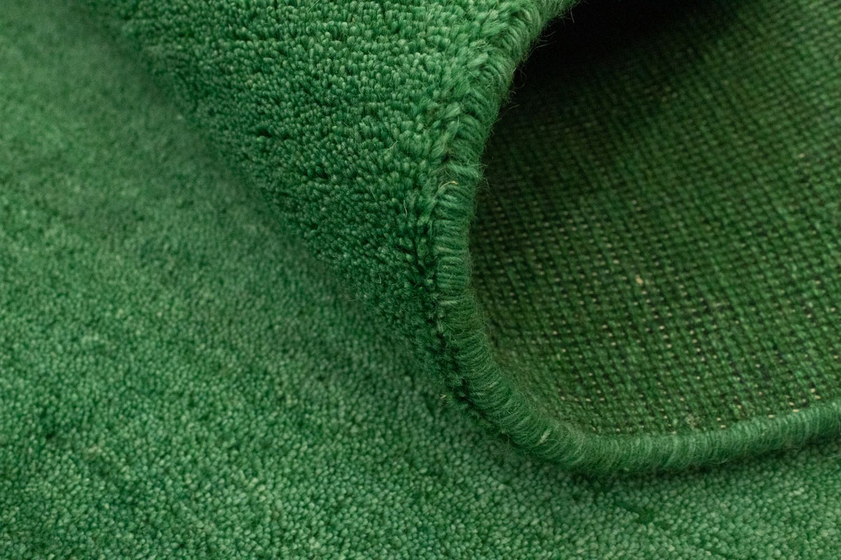 Tapis de couloir Tapis Gabbeh - Indus - 200 x 80 cm - vert