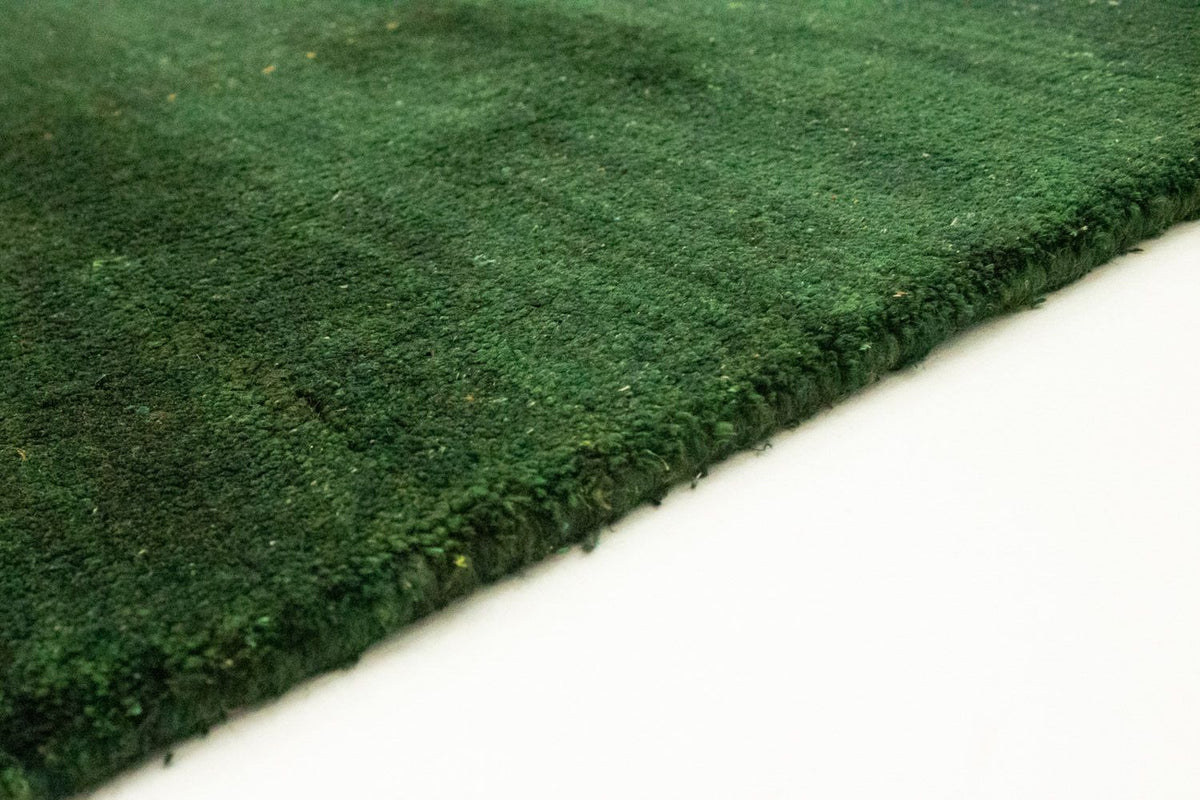 Tapis Gabbeh - Indus - 300 x 200 cm - vert foncé