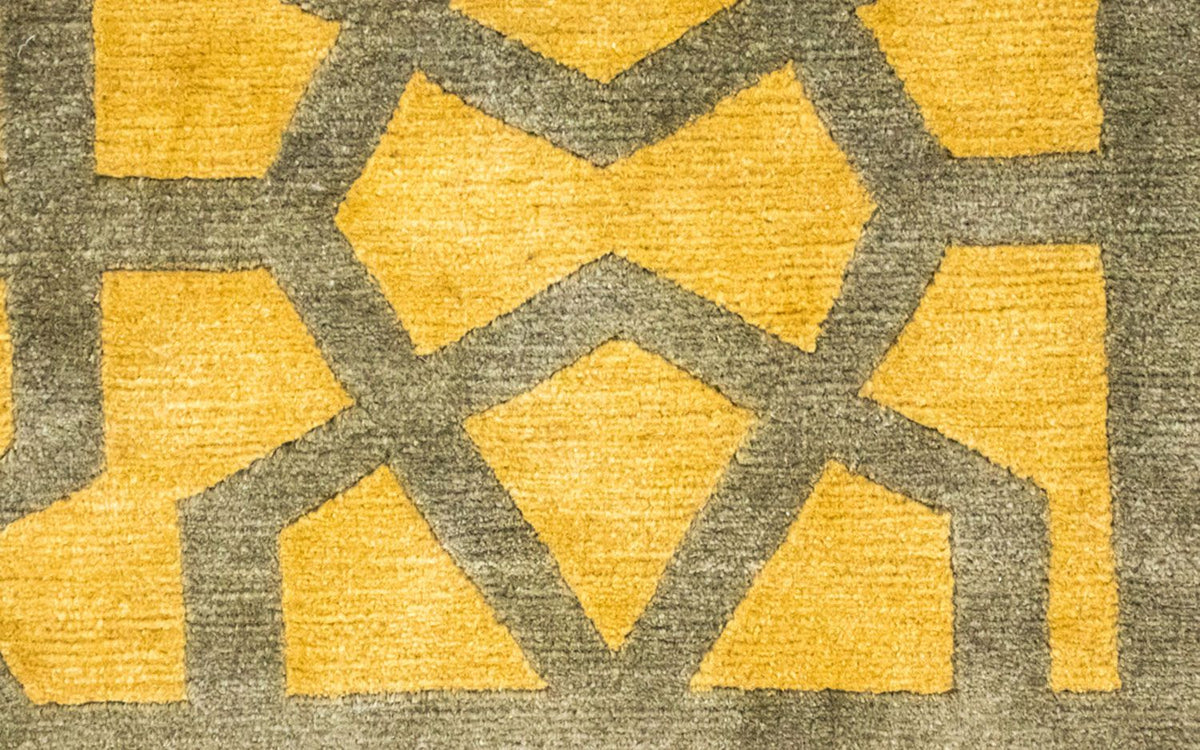 Tapis Népalais - 244 x 180 cm - marron