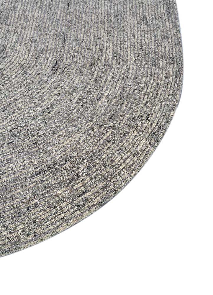 Tapis en laine originale  - 225 x 150 cm - gris