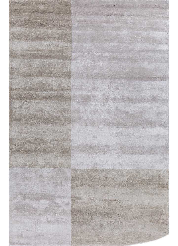 Tapis design originale - 240 x 150 cm - gris clair
