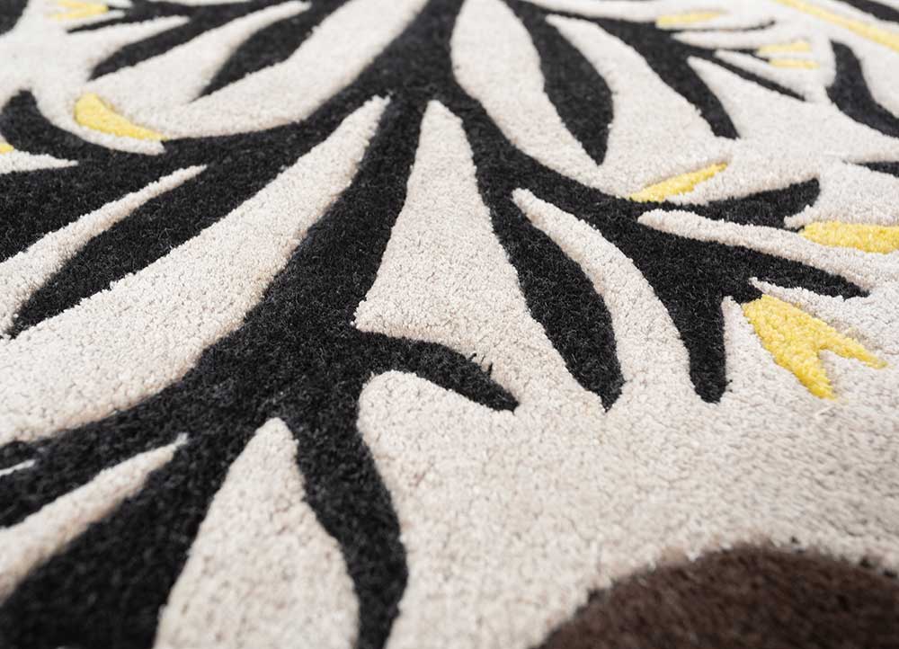 Tapis pour enfants originale - 215 x 90 cm - noir et blanc