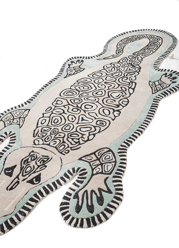 Tapis pour enfants originale - 197 x 90 cm - crème