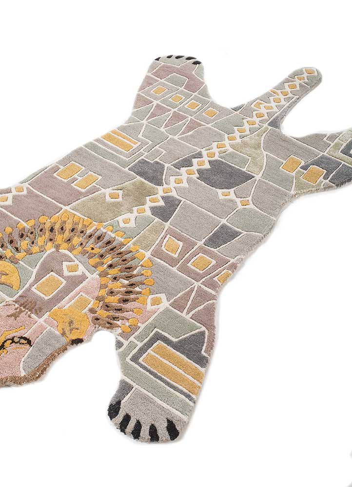 Tapis pour enfants originale - 153 x 90 cm - multicolore