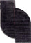Tapis design originale  - 330 x 240 cm - anthracite