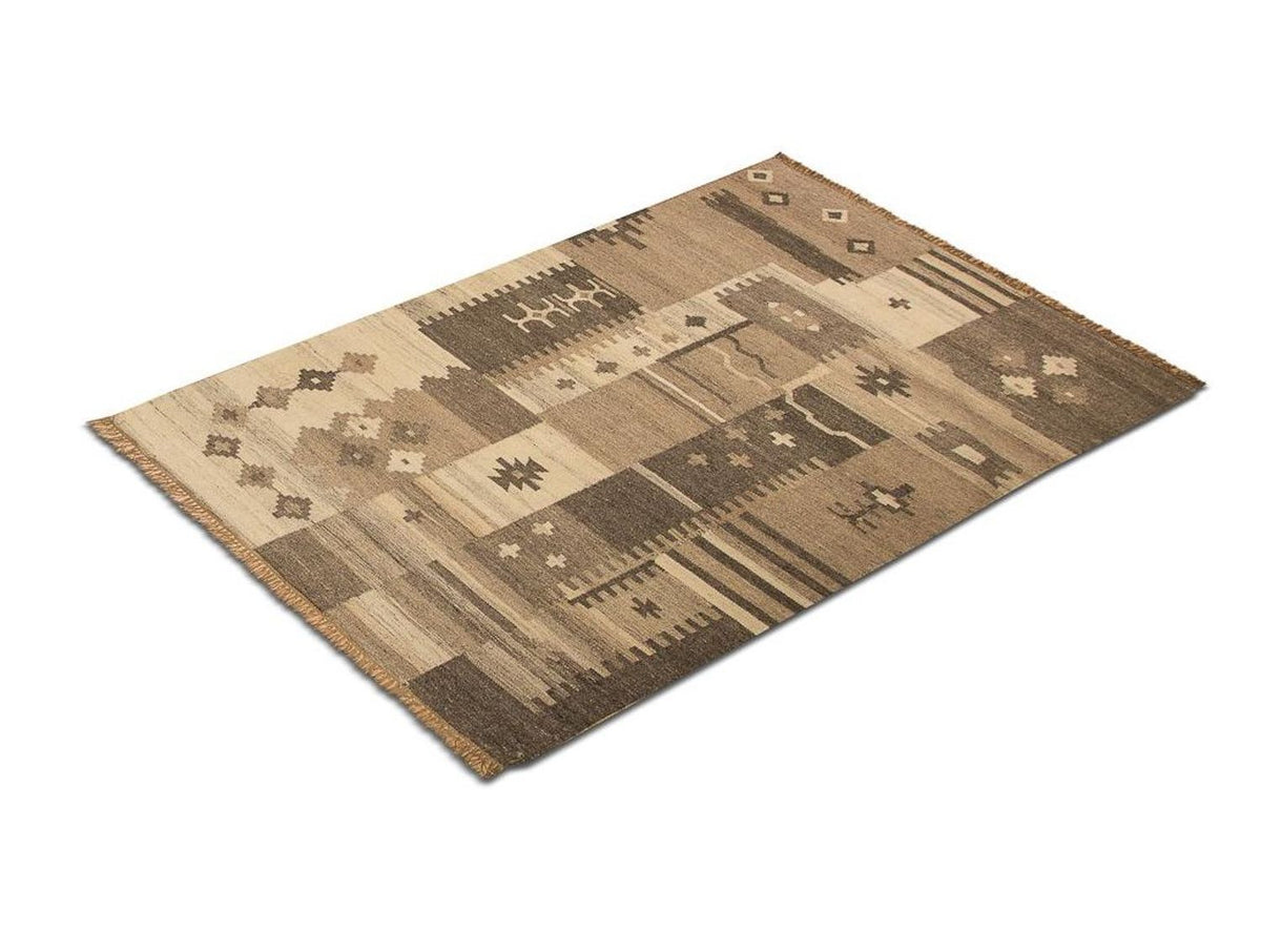 Tapis Kelim - Tendance - 200 x 140 cm - multicolore